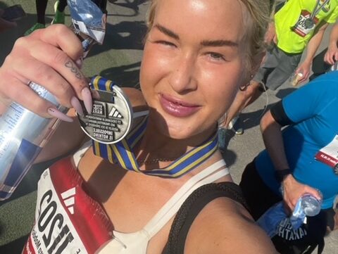 Sara, maraton, Även jag som har typ 1 diabetes kan springa ett maraton